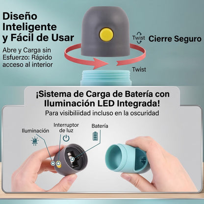 Dispensador de Bolsas con Linterna LED